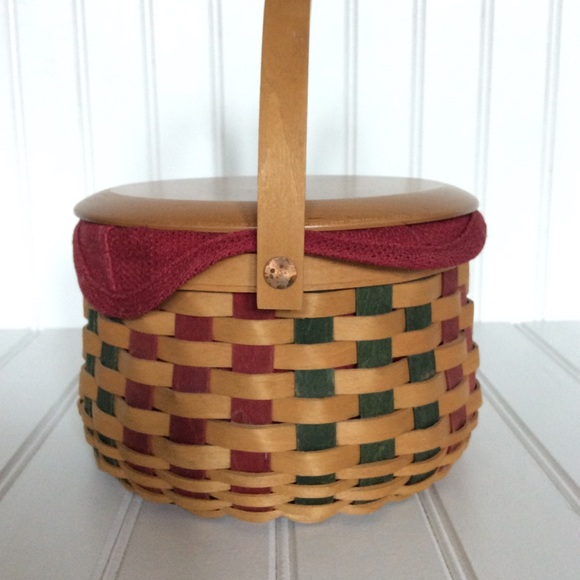 Longaberger 2003 Christmas Caroling Basket🎄 - Picture 4 of 16